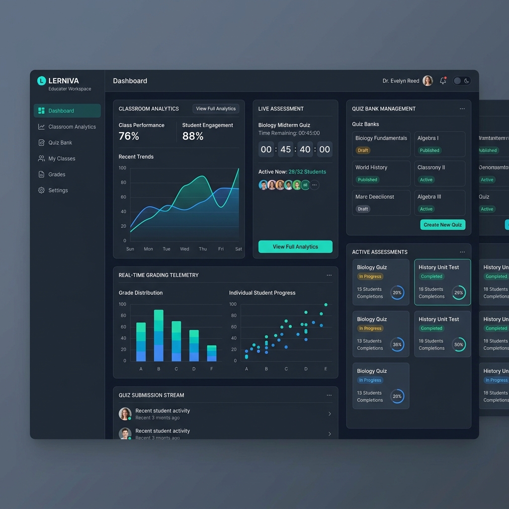 Quiz bank experience